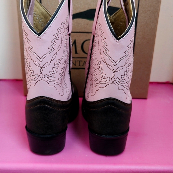 Smoky Mountain Boots Pink Brown size 10.5 toddler - Picture 3 of 8